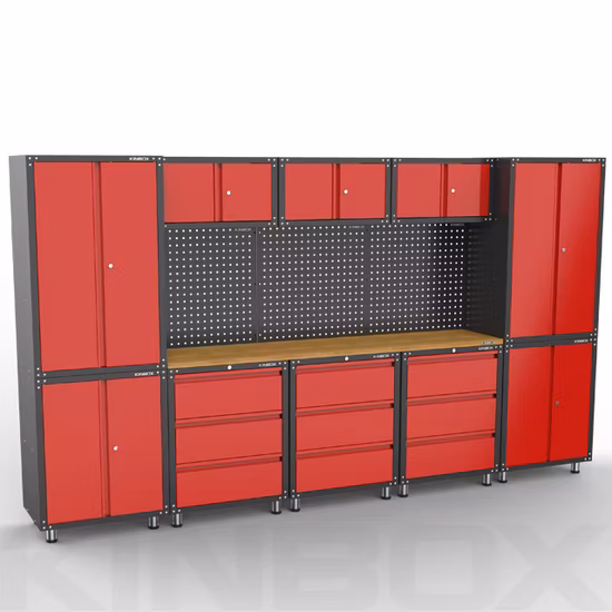 Kinbox 14 Pieces Garage Organization Tool Storage System China Supplier