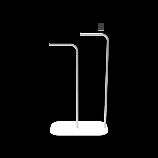 Fashion Clothes Store Waterfall Display Stand with Pop 