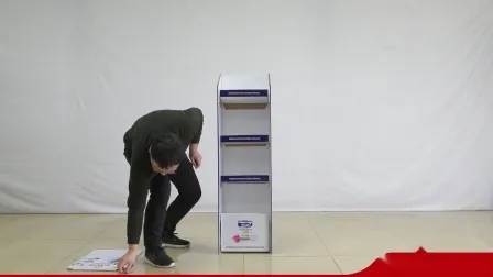 Cosmetic Paper Pop POS Cardboard Floor Display Stand Fsdu for Supermarkets Shelf 