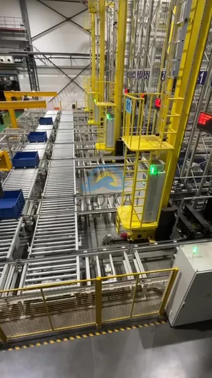 Industrial Asrs Pallet Unit Automatic Storage Retrieval System Shelving Shelves Garage Warehouse Rack 