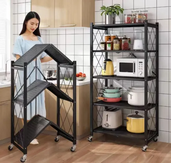 Workshop Display Iron Shelves Factory Iron Storage Rack for Warehouse Use 