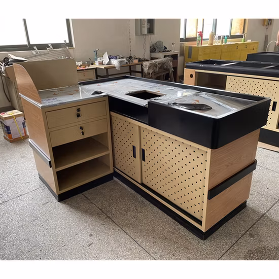 Convenience Store Cash Table Furniture Dimension Design Grocery Cashier