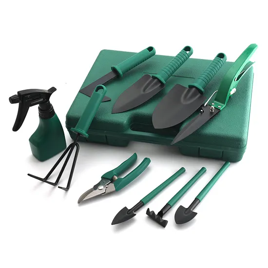 Heavy Duty 10PCS Gardening Kit with Storage Organizer Hand Tools Bl15797 