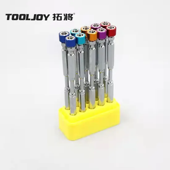 Pz2 Screwdriver Bits Quality 65mm S2 Screwdriver Bit Quick Release Magnetic Screwdriver Bit Holder 