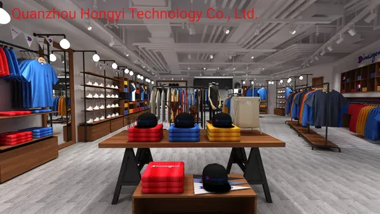 China Wholesale Fashion Handbag Store Design Retail Shoe Shop Furniture Decoration for Shoe Shop 