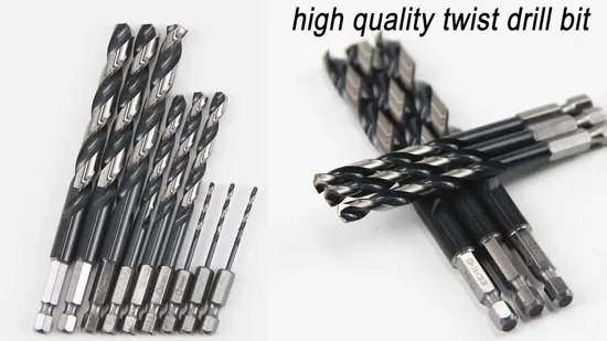 Goldmoon HSS Twist Drill Tools Drilling Hole Micro Drill Bit Step Glass Diamond Twist Drill Bit Set 