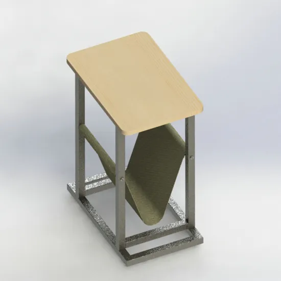 Factory Manufacture High Quality Metal Frame Home Furniture Wood Table Store Fixture 