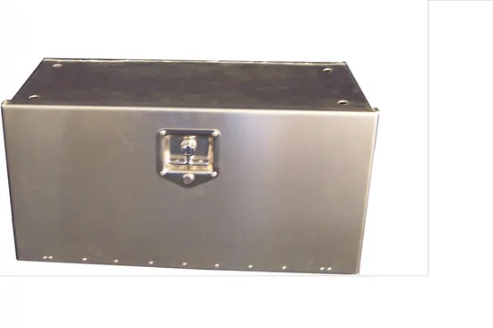 Custom Stainless Aluminium Steel Sheet Metal Battery Storage Box Indoor Battery Cabinet 