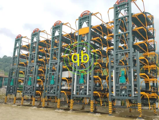 Steel Auto Storage Lifts Motor Drive Rotary Car Parking System Vehicle Garage Equipment 